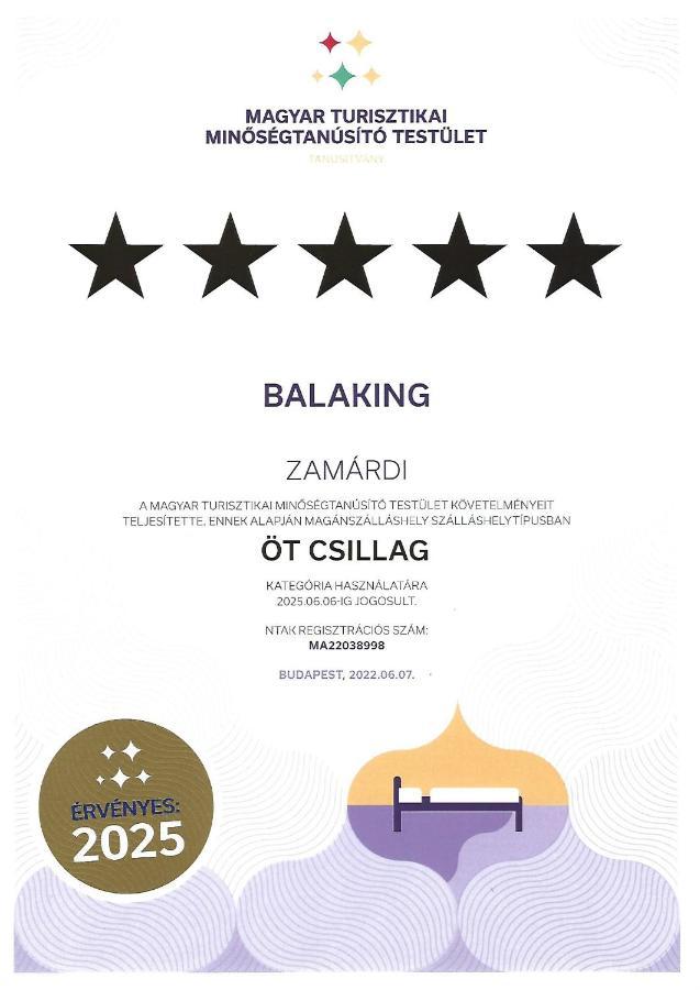 Balaking Villa Zamardi Exterior photo